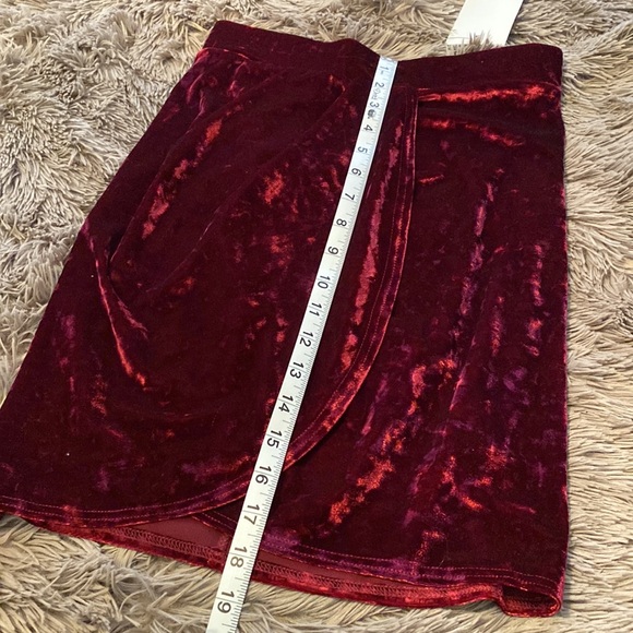 ASOS | velvet mini wrap skirt - Picture 8 of 17